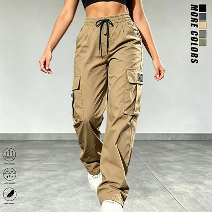 LAST DAY SALE Women's Cargo Pants High Waist Loose Fit