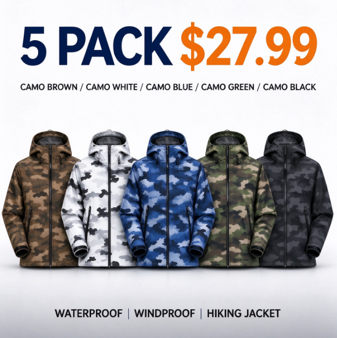 Three-in-one waterproof and rainproof ski jacket