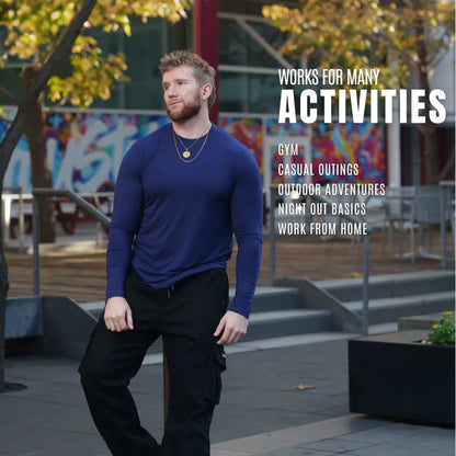 Blank Long Sleeve Menswear 240 GSM