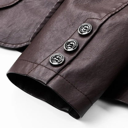 Men's Classic Fitted Plain Jacket - Casual Street Outerwear, Polyester Lining