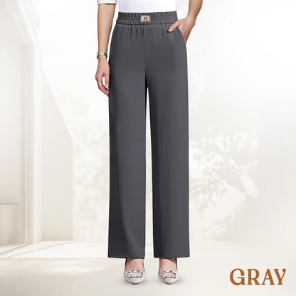 🔥GlamorEase - Perfect Drape High Rise Pull-On Stretch Pants
