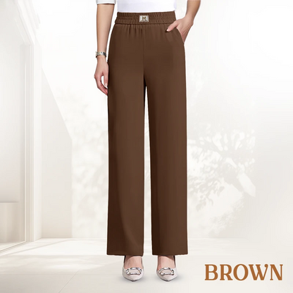 🔥GlamorEase - Perfect Drape High Rise Pull-On Stretch Pants