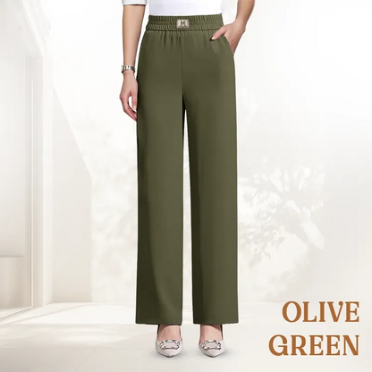 🔥GlamorEase - Perfect Drape High Rise Pull-On Stretch Pants