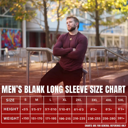 Blank Long Sleeve Menswear 240 GSM