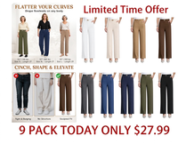 9 PACK ONLY $27.99(All Colors）