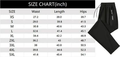 Men's Minimalist Ice Silk Casual Athletic Pants