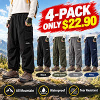 4-PACK(Black+Army Green+Gray+Navy) $22.9