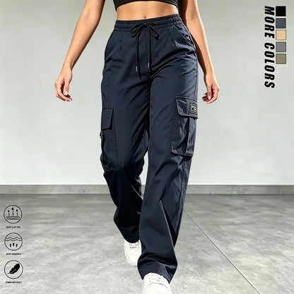 LAST DAY SALE Women's Cargo Pants High Waist Loose Fit