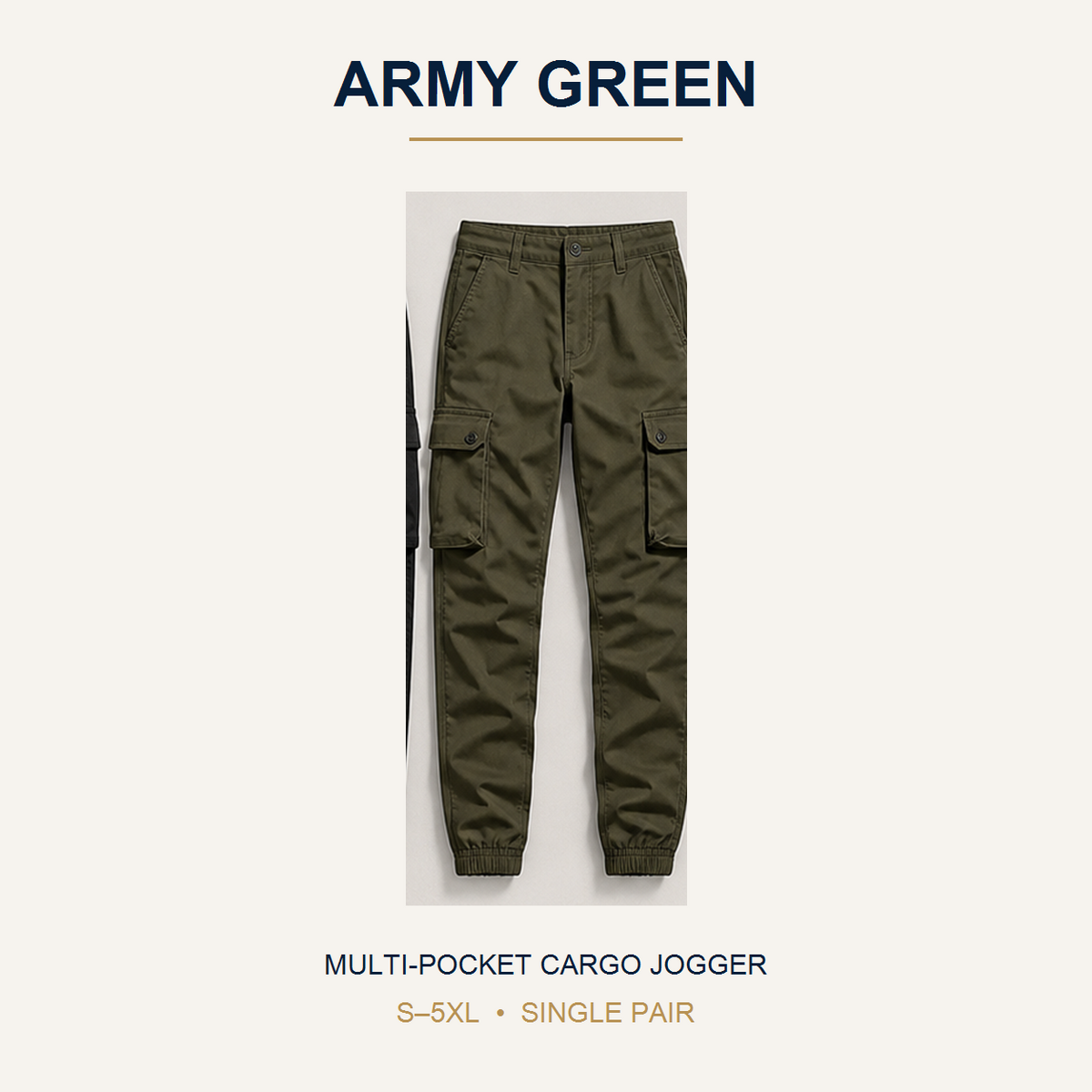 Men's Multi-Pocket Cargo Joggers