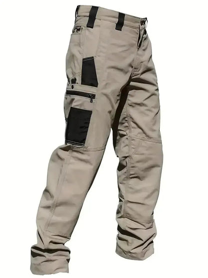 🔥 One Pants Replace Many! Multi-pocket Tactical Cargo Pants | Reinforced Abrasion-resistant Knees + Flexible Cut + Water Repellent