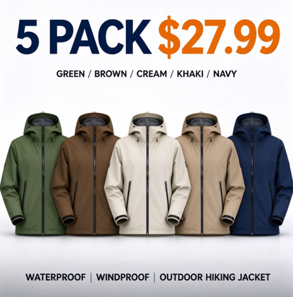 Three-in-one waterproof and rainproof ski jacket